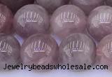 CRQ783 15.5 inches 12mm round Madagascar rose quartz beads