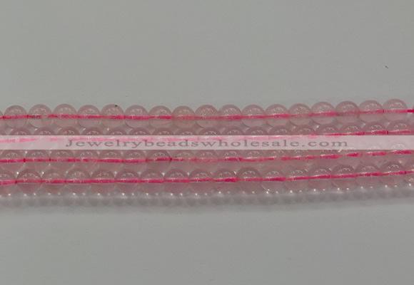 CRQ850 15.5 inches 6mm round natural rose quartz gemstone beads