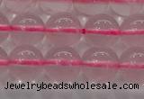 CRQ851 15.5 inches 8mm round natural rose quartz gemstone beads