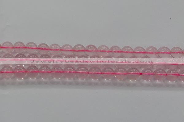 CRQ851 15.5 inches 8mm round natural rose quartz gemstone beads