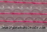 CRQ855 15.5 inches 6mm round natural rose quartz gemstone beads