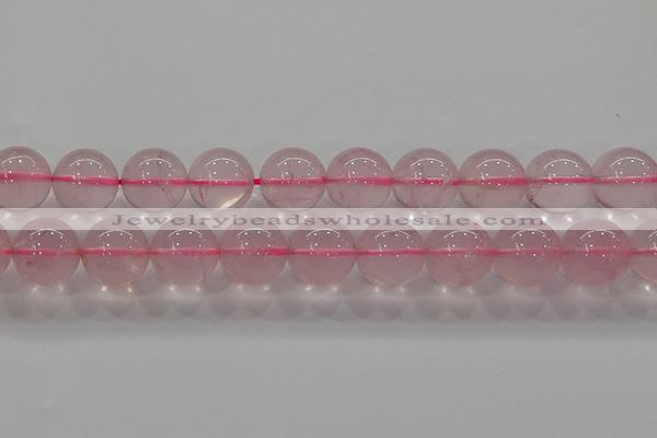 CRQ858 15.5 inches 12mm round natural rose quartz gemstone beads