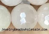 CRQ862 15 inches 10mm faceted round AB-color rose quartz beads