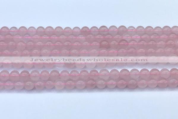 CRQ900 15 inches 6mm round rose quartz beads