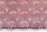 CRQ905 15 inches 6mm round Madagascar rose quartz beads