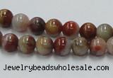 CRS03 15.5 inches 8mm round rainbow stone beads wholesale