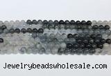 CRU1000 15.5 inches 6mm round mixed rutilated quartz beads