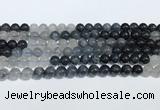 CRU1001 15.5 inches 8mm round mixed rutilated quartz beads