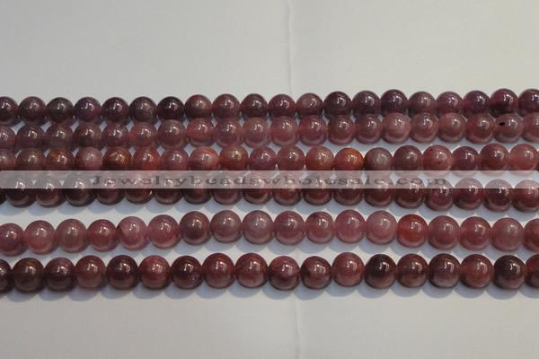 CRZ1002 15.5 inches 6mm - 6.5mm round A grade natural ruby beads