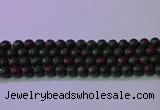 CRZ1111 15.5 inches 6mm round imitation ruby zoisite beads wholesale