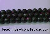 CRZ1113 15.5 inches 10mm round imitation ruby zoisite beads wholesale