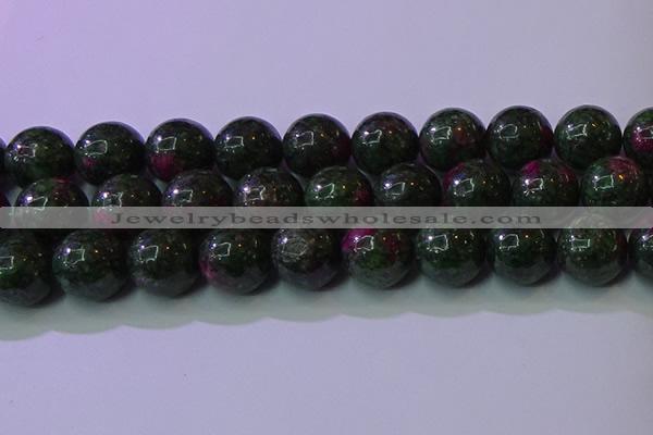 CRZ1113 15.5 inches 10mm round imitation ruby zoisite beads wholesale