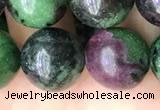 CRZ775 15.5 inches 14mm round ruby zoisite beads wholesale