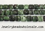 CRZ792 15.5 inches 20*20mm square ruby zoisite gemstone beads