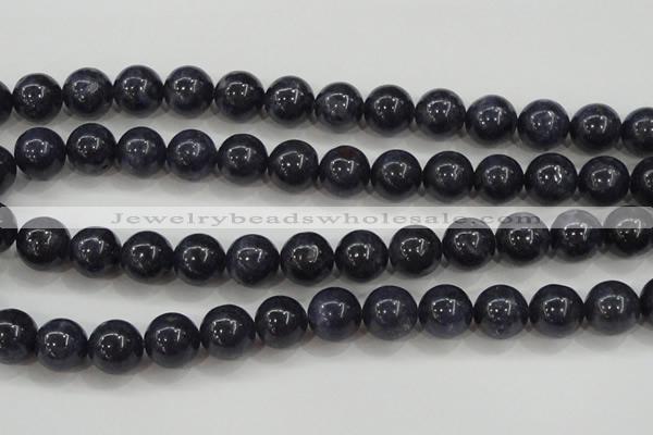 CRZ825 15.5 inches 12mm round natural sapphire gemstone beads