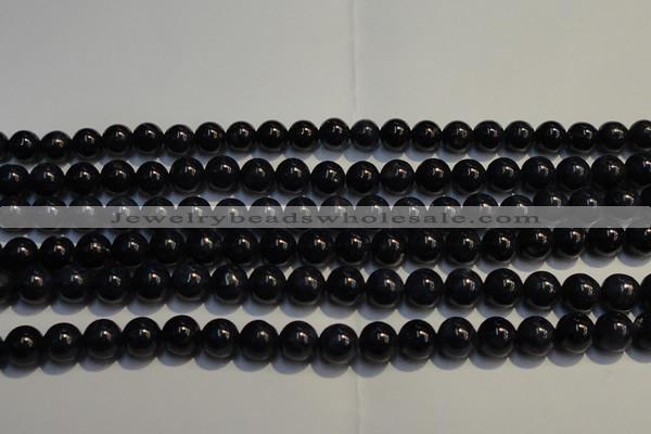 CRZ957 15.5 inches 6mm - 6.5mm round A+ grade natural sapphire beads