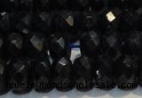 CRZ985 15.5 inches 5*7mm faceted rondelle AA grade sapphire beads