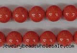 CSB102 15.5 inches 12mm round shell pearl beads wholesale