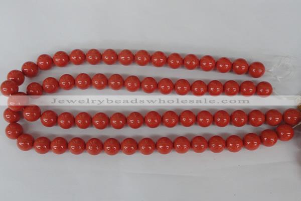 CSB102 15.5 inches 12mm round shell pearl beads wholesale