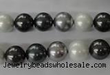 CSB1052 15.5 inches 10mm round mixed color shell pearl beads