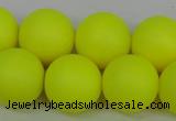 CSB1318 15.5 inches 10mm matte round shell pearl beads wholesale