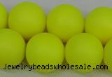 CSB1319 15.5 inches 12mm matte round shell pearl beads wholesale