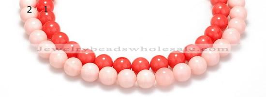 CSB16 16 inches 16mm round shell pearl beads Wholesale