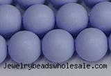 CSB1705 15.5 inches 14mm round matte shell pearl beads wholesale