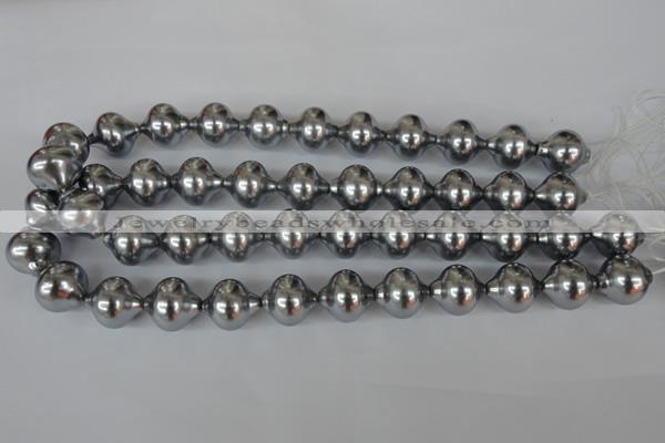 CSB176 15.5 inches 16*17mm lantern shape shell pearl beads