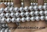 CSB2111 15.5 inches 10mm ball shell pearl beads wholesale