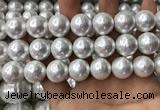 CSB2185 15.5 inches 18mm ball shell pearl beads wholesale