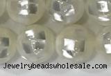 CSB4010 15.5 inches 10mm ball abalone shell beads wholesale