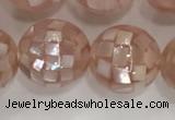 CSB4032 15.5 inches 14mm ball abalone shell beads wholesale