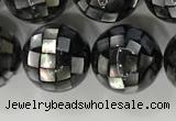 CSB4035 15.5 inches 14mm ball abalone shell beads wholesale