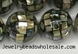 CSB4102 15.5 inches 14mm ball abalone shell beads wholesale