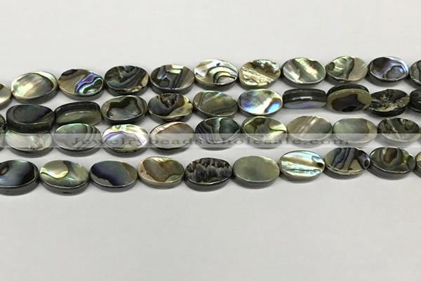 CSB4126 15.5 inches 8*12mm oval abalone shell beads wholesale