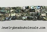 CSB4153 15.5 inches 10*14mm rectangle abalone shell beads wholesale