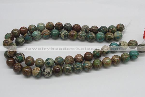 CSE5006 15.5 inches 14mm round natural sea sediment jasper beads