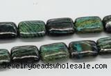 CSG08 15.5 inches 10*14mm rectangle long spar gemstone beads wholesale