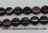 CSG55 15.5 inches 10mm flat round long spar gemstone beads wholesale