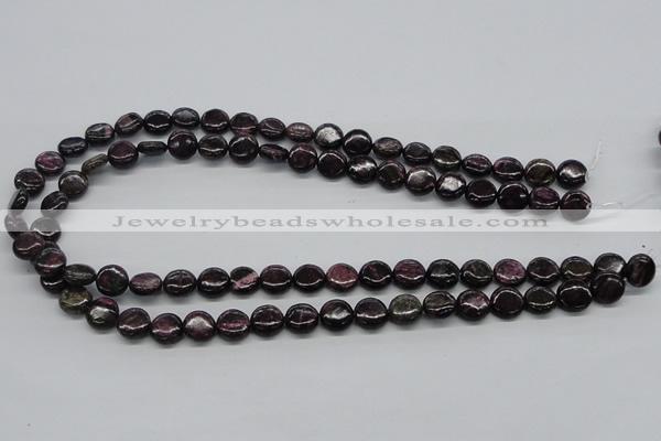 CSG55 15.5 inches 10mm flat round long spar gemstone beads wholesale