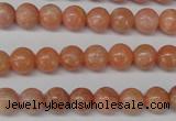 CSM03 15.5 inches 8mm round salmon stone beads wholesale