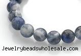 CSO01 16 inches 8mm round sodalite gemstone beads wholesale