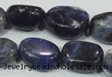 CSO100 15.5 inches 18*25mm freeform sodalite gemstone beads