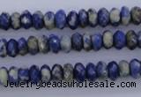 CSO32 15.5 inches 4*8mm faceted rondelle sodalite gemstone beads