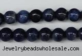 CSO401 15.5 inches 6mm round dyed sodalite gemstone beads