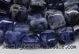 CSO43 15.5 inches 12*12mm square sodalite gemstone beads wholesale