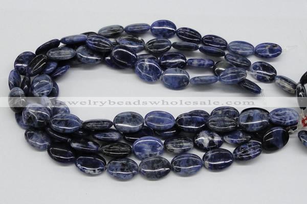 CSO48 15.5 inches 15*20mm oval sodalite gemstone beads wholesale