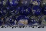 CSO514 15.5 inches 12mm round orange sodalite beads wholesale