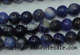 CSO60 15.5 inches 4mm round sodalite gemstone beads wholesale